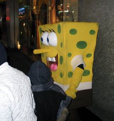 SpongeBob SquarePants in Times Square