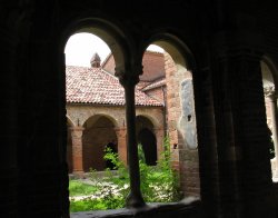 Courtyard of the abbey