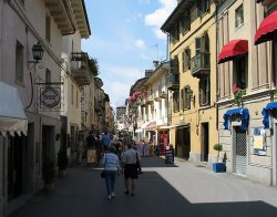 Aosta's main street