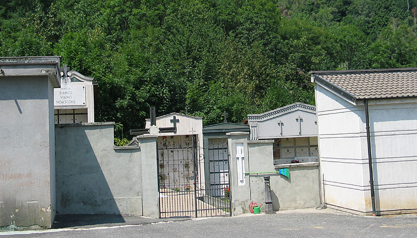 Cemetary in San Colombano