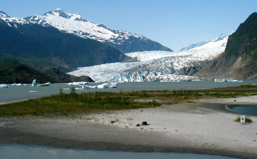 The Mendenhall Glacier