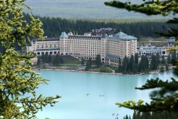 Chateau Lake Louise from the Fairview Lookout