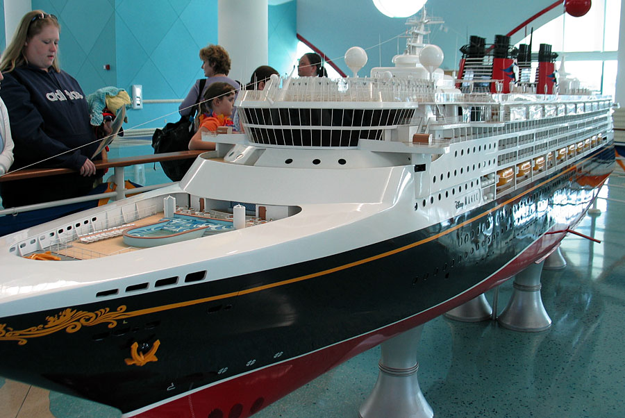 Model of the boat