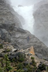 Mickel Quam's Takakkaw Falls climb