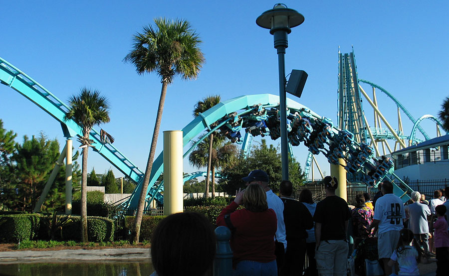Kraken roller coaster