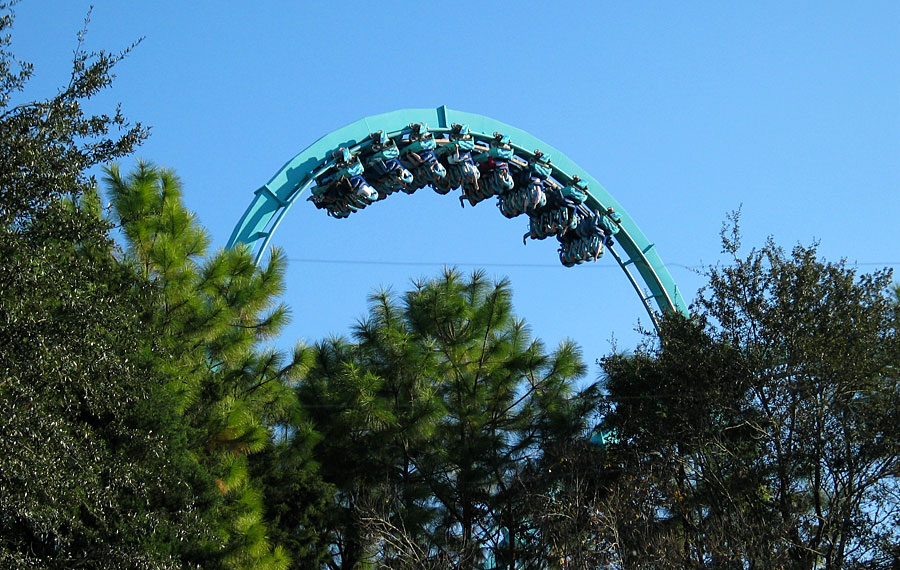 Kraken roller coaster loop
