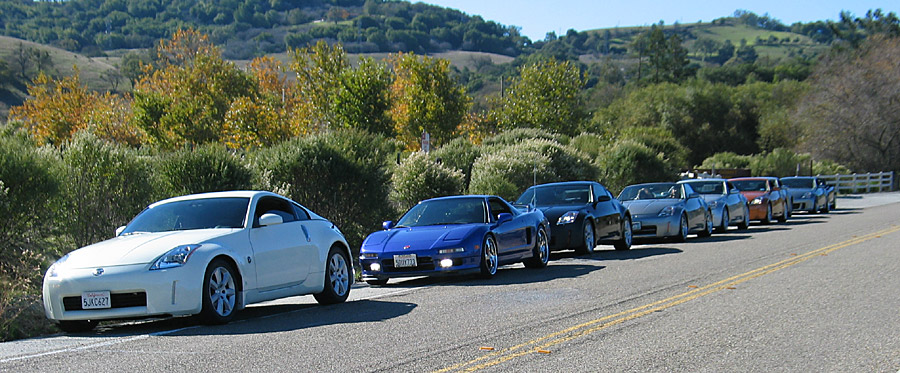 Zs on the way to Mt. Hamilton