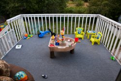The improved deck and water table