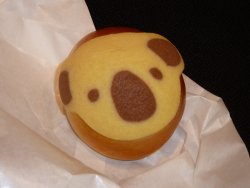 Tasty panda pastry
