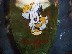 Minnie Mouse and Duffy glass