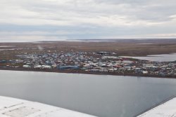 Barrow / Browerville, Alaska from the plane