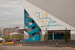 The Water Polo Arena at Olympic Park